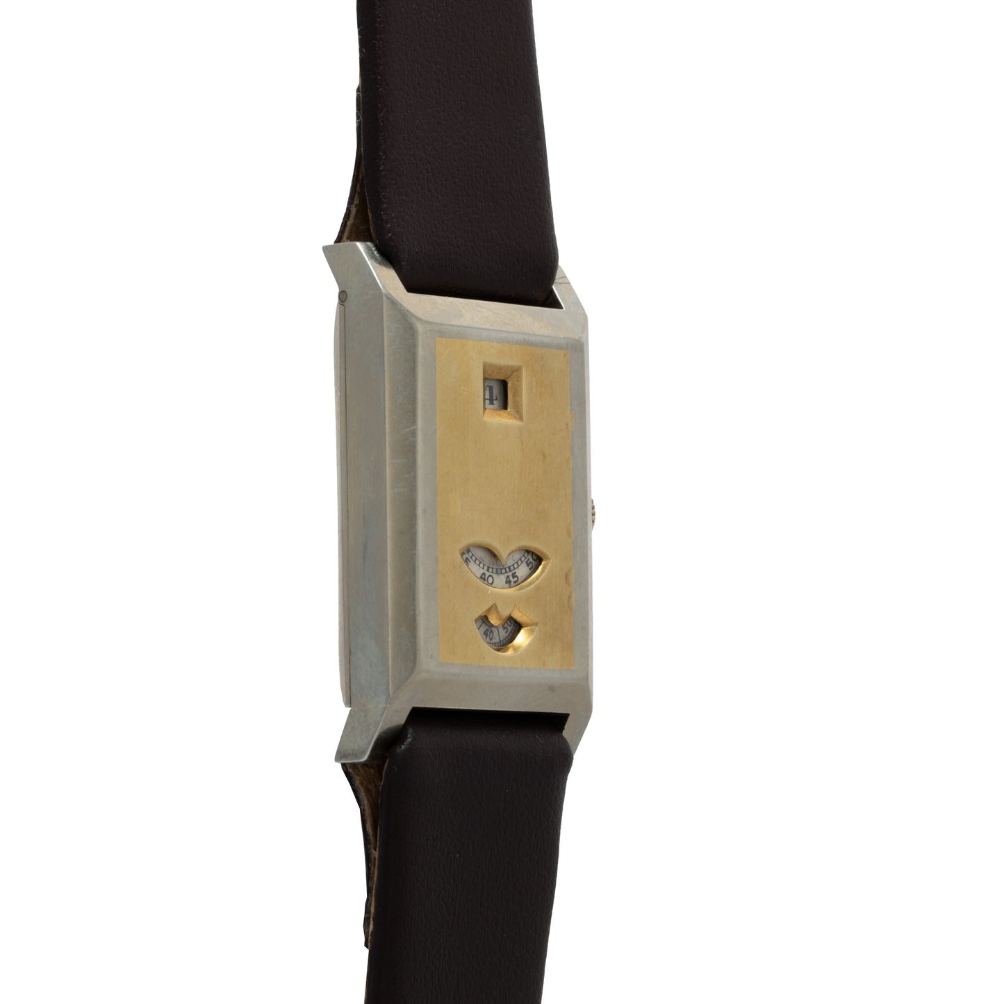 Glycine 'Jump Hour' 18k Two-Tone