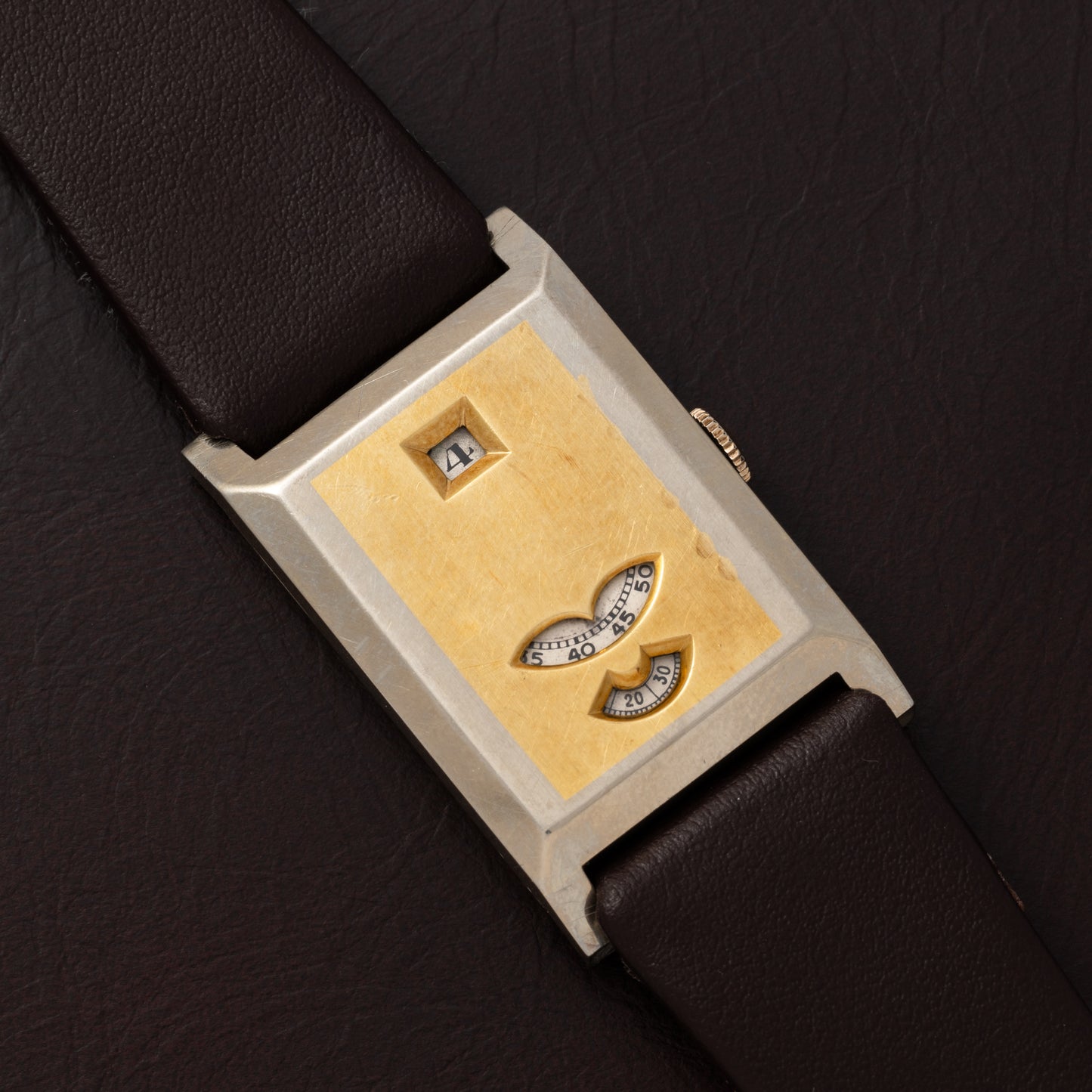 Glycine 'Jump Hour' 18k Two-Tone