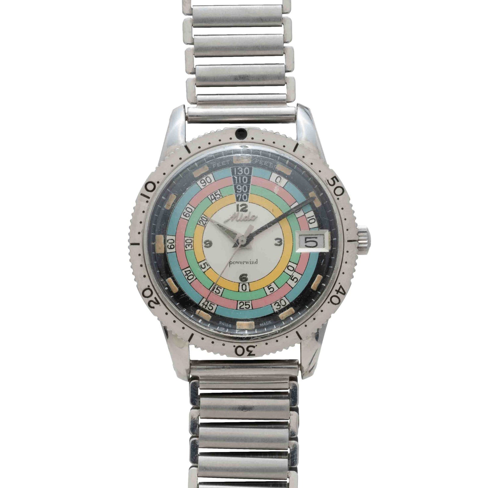 Mido Powerwind Oceanstar 'Rainbow Diver'