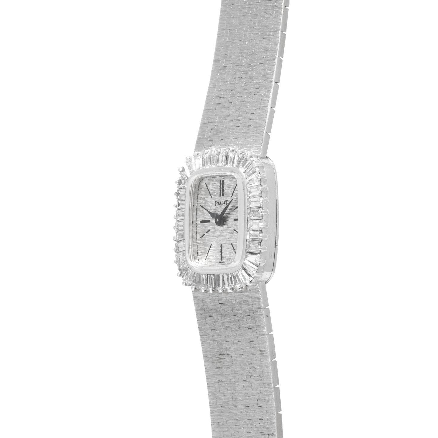 Piaget White Gold 'Bark Diamond' Dress Watch