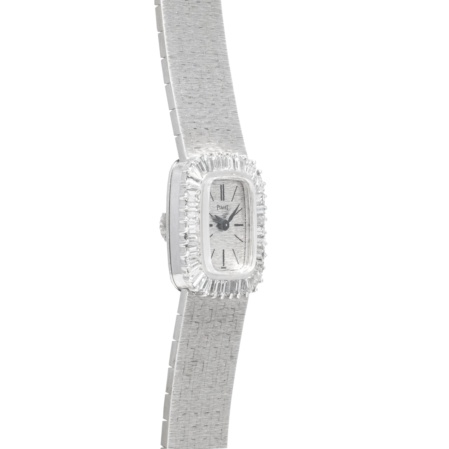 Piaget White Gold 'Bark Diamond' Dress Watch