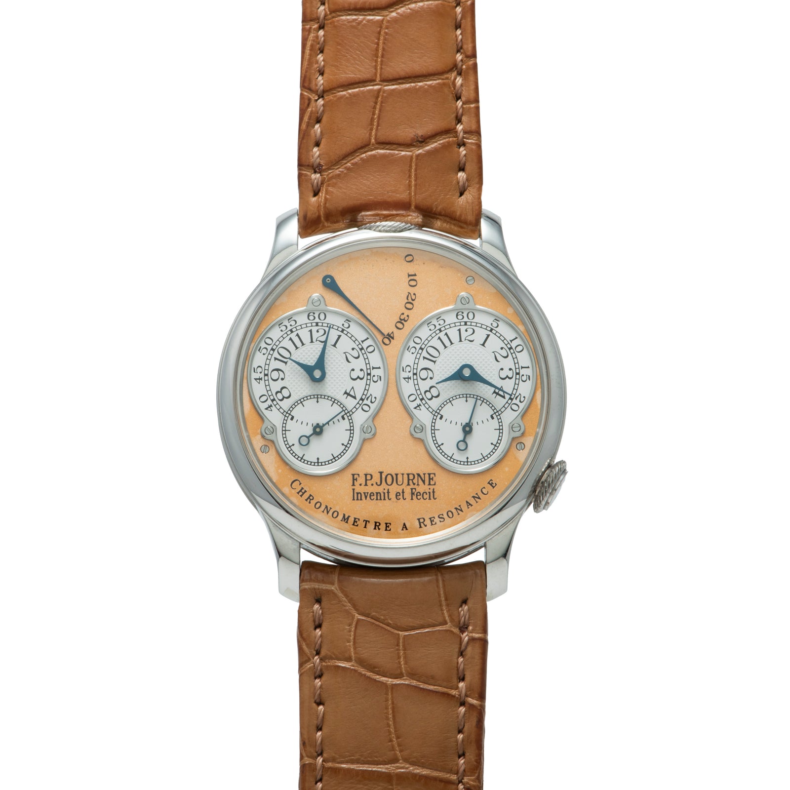 F.P. Journe Chronomètre à Résonance 'Brass Movement'