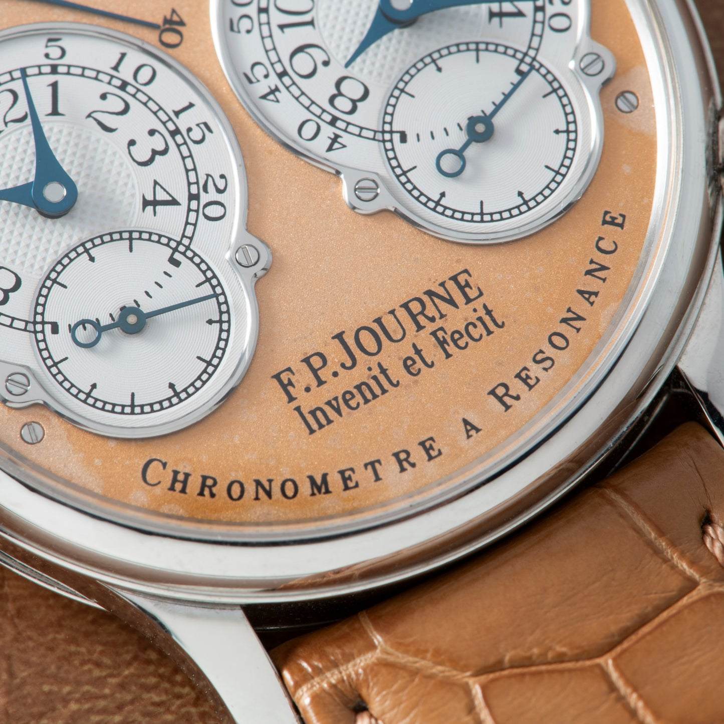 F.P. Journe Chronomètre à Résonance 'Brass Movement'
